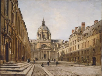 The Courtyard of the Old Sorbonne