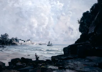 The Port of Douarnenez, 1884