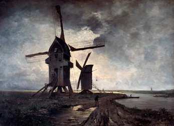 Windmills of the Surrounding Landscape of Lille