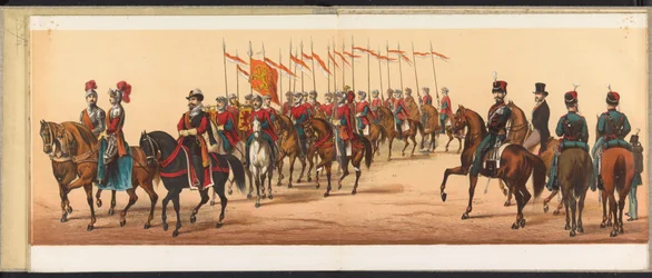Parade in Haarlem, 1872 (plate 7)