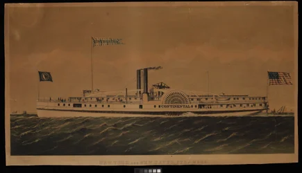 New York And New Haven Steamers Continental
