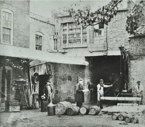 231-235 Kings Road: rear elevation, London, 1890