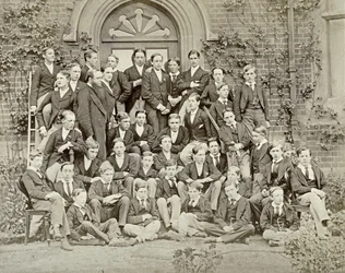 A House Photograph at Eton College, 1870s