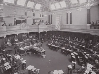 A Meeting of the London County Council