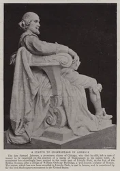 A Statue to Shakespeare in America