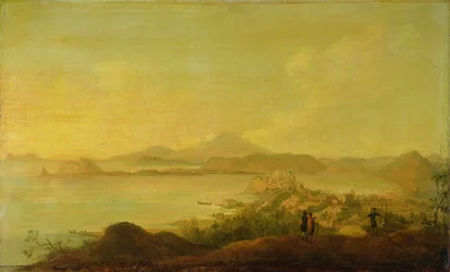 A View of the Coast near Naples making the Grand Tour