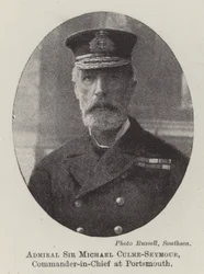 Admiral Sir Michael Culme-Seymour, Commander-in-Chief at Portsmouth