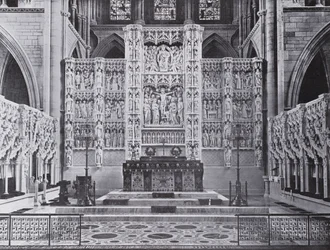 Altar and Reredos, Truro Cathedral