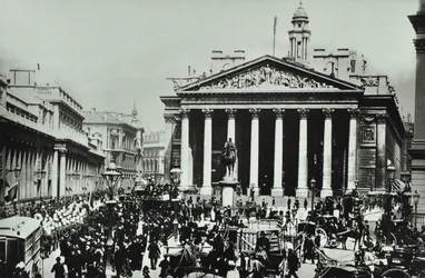 Bank of England, Threadneedle Street, City of London, 1890