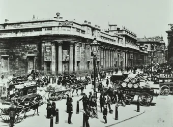 Bank of England, Threadneedle Street, City of London, 1890