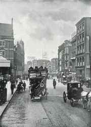 Bishopsgate Street, looking East from near Liverpool Street