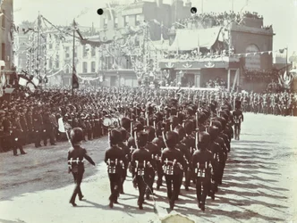 Blackwall Tunnel: Pageantry as the Prince of Wales, Later King Edward VII, and Princess Alexandra Attend the Ceremonial Opening of the Tunnel, 1897
