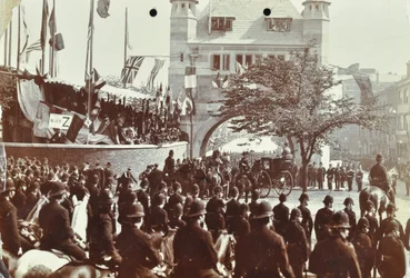 Blackwall Tunnel: Pageantry as the Prince of Wales, Later King Edward VII, and Princess Alexandra Attend the Ceremonial Opening of the Tunnel, 1897