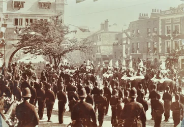 Blackwall Tunnel: Pageantry as the Prince of Wales, Later King Edward VII, and Princess Alexandra Attend the Ceremonial Opening of the Tunnel, 1897
