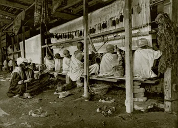Carpet-Weaving in India