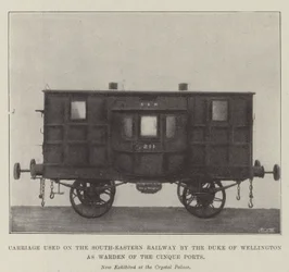 Carriage Used on the South-Eastern Railway by the Duke of Wellington as Warden of the Cinque Ports