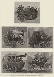 Carriages of the Future, Types of the Horseless Vehicles