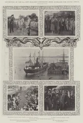 Departure of the 8th New Zealand Contingent from Auckland for South Africa