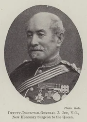 Deputy-Inspector-General J Jee, VC, New Honorary Surgeon to the Queen