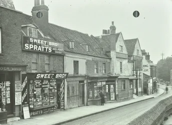 Eltham High Street: looking west from Saint John