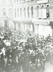 Funeral Procession of Charles Haddon Spurgeon, West Norwood, London, 1892