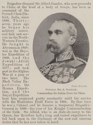 General Sir A Gaselee, Commanding the Indian Force for China
