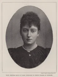 HRH Princess Maud of Wales, betrothed to Prince Charles of Denmark