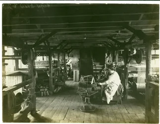 Handloom Weaving, Hughes Factory No. 2, 1923