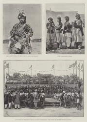 Installation of the Khan of Kalat