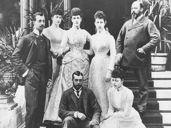 King Edward and His Family