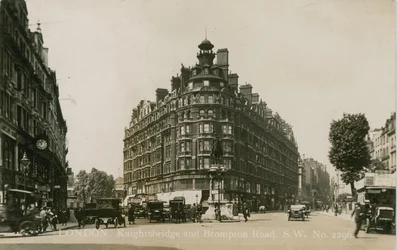 Knightsbridge and Brompton Road, SW, London