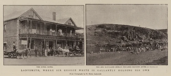 Ladysmith, where Sir George White is Gallantly holding his Own