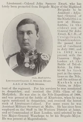 Lieutenant-Colonel J Spencer Ewart, AAG to the Ninth Division