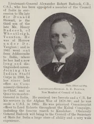 Lieutenant-General A R Badcock, New Member of Council of India