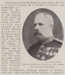 Lieutenant-General Sir H Le Guay Geary, New Governor of Bermuda