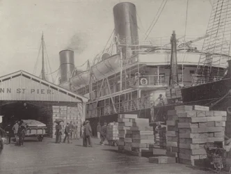 Loading Apples for England