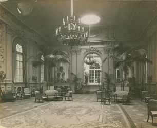 Lobby of the Cecil Hotel, London