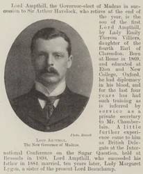 Lord Ampthill, the New Governor of Madras