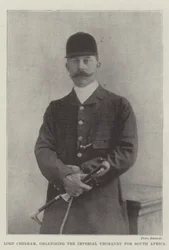 Lord Chesham, organising the Imperial Yeomanry for South Africa