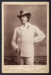 MS 81783 A, Oscar Wilde, c.1893