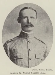 Major W Clare Savile, RA