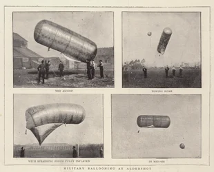 Military Ballooning at Aldershot