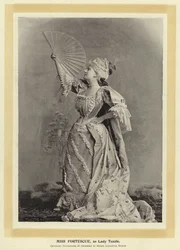 Miss Fortescue as Lady Teazle