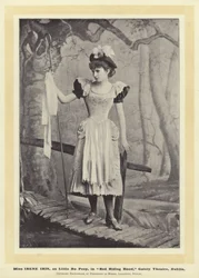 Miss Irene Iris as Little Bo Peep in Red Riding Hood, Gaiety Theatre, Dublin