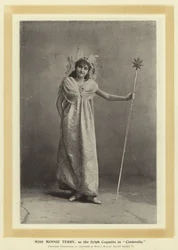 Miss Minnie Terry as the Sylph Coquette in Cinderella