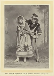 Miss Phyllis Broughton and Mr Hayden Coffin in Marjorie
