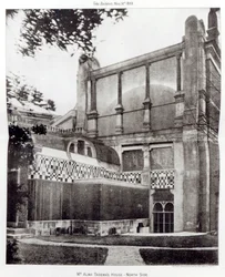 Mr. Alma Tademas House, North Side, 34 Grove End Road, London, 1889