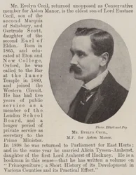 Mr Evelyn Cecil, MP for Aston Manor