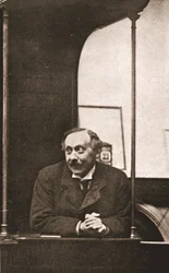 Mr Herbert Gladstone in the witness-box at the trial of Emmeline Pankhurst and others