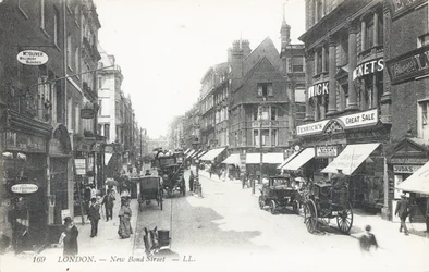 New Bond Street in the West End
